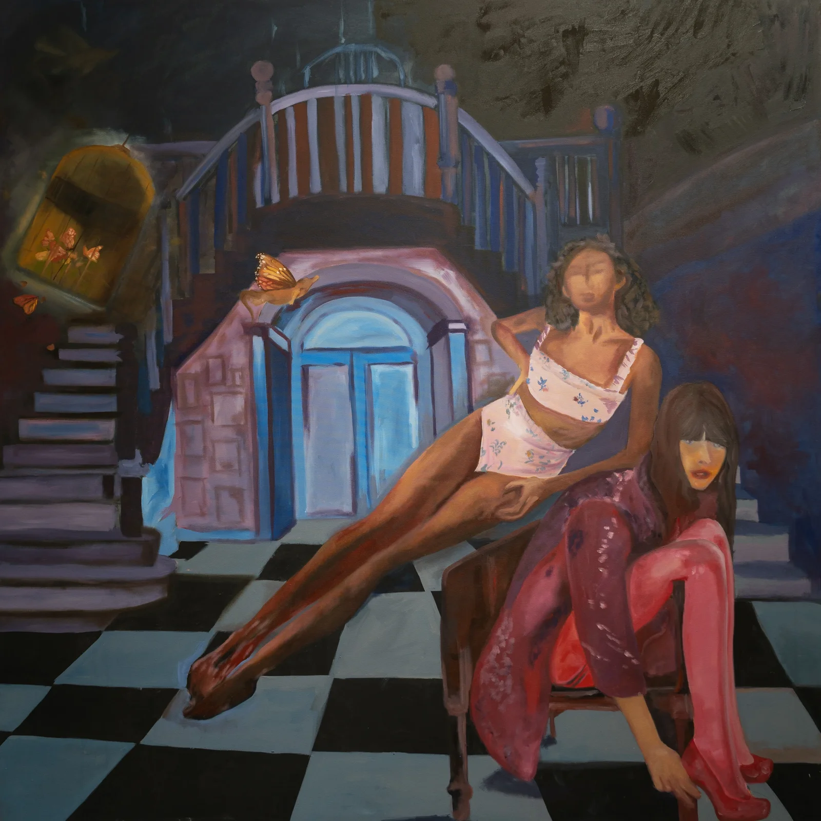 Figures in Surrealist Interior